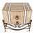 Tessellated Storage Box by Marquis Collection of Beverly Hills For Sale