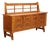 Vintage Rustic Sideboard in Oak, 1950s For Sale
