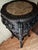 Ebony Chinoiserie Stately Rosewood Plant Stand For Sale - Image 8 of 12