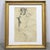 Nude, 20th Century, Grease Pencil on Paper, Framed For Sale - Image 3 of 3