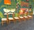 Remarkable teak dining set in amazing original condition. Well-preserved over the years, this Benny Linden set is timeless...