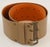 Late 20th Century Dries Van Noten Oversized Wide Leather Waist Belt For Sale - Image 5 of 12