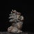 Late 19th Century Late 19th Century Gilt Bronze Qilin Statue, Mythical Beast Figurine, 1.22kg For Sale - Image 5 of 9