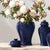 With a deep navy high gloss glaze, this lidded ginger jar is steeped in tradition. A perfect complement to the blue...