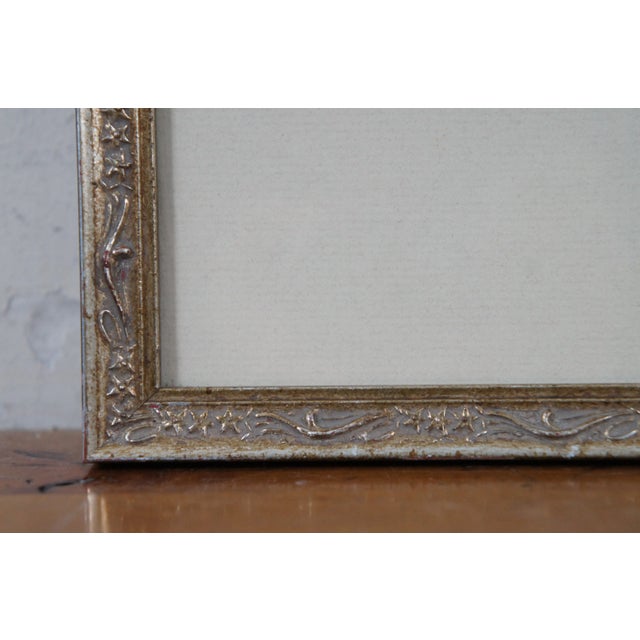 Gray Antique Fair of St Cloud Near Paris Hand Colored Engraving For Sale - Image 8 of 9