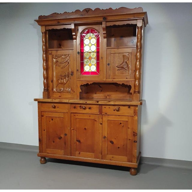 Tiroler Wood Cupboard, 1950s For Sale - Image 12 of 18