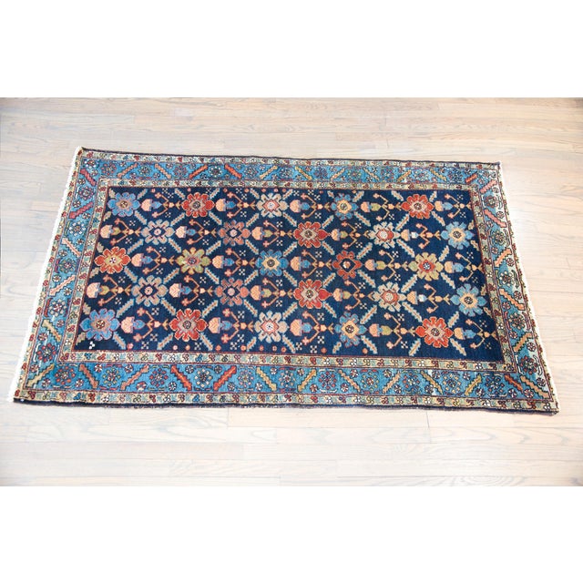 Early 20th Century Early 20th Century Persian Bakhtiari Rug For Sale - Image 5 of 13