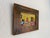 Lisa Cain Folk Art Painting, Acrylic on Board, Listed Artist, Signed For Sale - Image 9 of 9