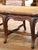 Wood 19th Century French Louis XV Carved Oak Five-Seat Caned Settee For Sale - Image 7 of 12