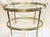 Perfect compliment to any bar, dining area or living space, a solid brass 2 tiered tea table (add caster for a cart) with...