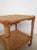 Table with Wheels & Two Rattan and Bamboo Shelves, Italy, 1970s For Sale - Image 10 of 12