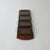 Set comprising 1 teak tray and 4 glass pieces
