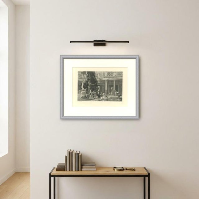 Paper After Gustave Boulanger, The Gynaeceum, Classical Roman Courtyard, 1880, Photogravure For Sale - Image 7 of 9