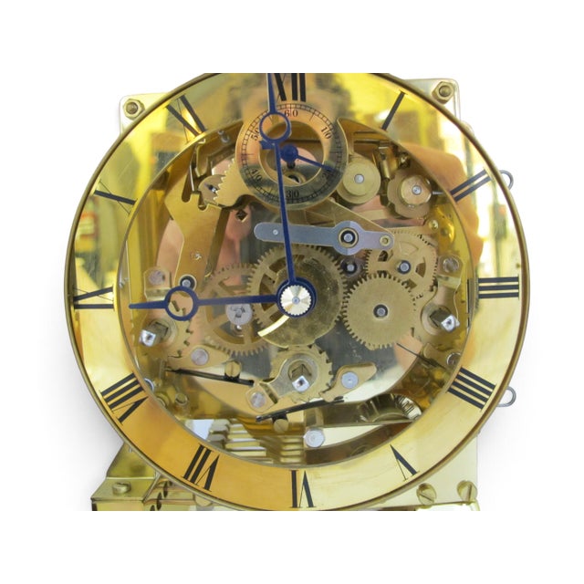Kieninger German Mantel Clock 9 Jewel Triple Chime Jm13 Movement For Sale - Image 4 of 18