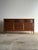 Vintage Ward Walnut Nine-Drawer Triple Dresser With Fluted Details For Sale - Image 15 of 16