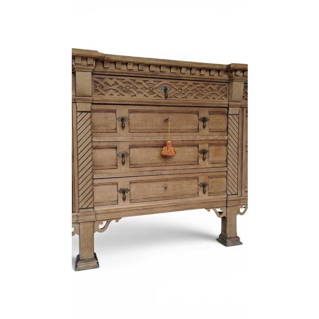 Early 1900s Rustic European Sideboard For Sale In Atlanta - Image 6 of 13