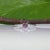 2020s Purple Spinel Ring With Earth-Mined Diamond Accents in Solid 14k Gold, Round 5mm, Size 6.75 For Sale - Image 5 of 9