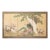 "White Peacock & Peony" by Ryumin, Large Vintage Japanese Painted Silk Byobu Screen For Sale