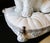 Vintage Italian Terra-Cotta Two Piece Sculpture Persian White Cat on a Pillow Circa 1960s For Sale - Image 11 of 16