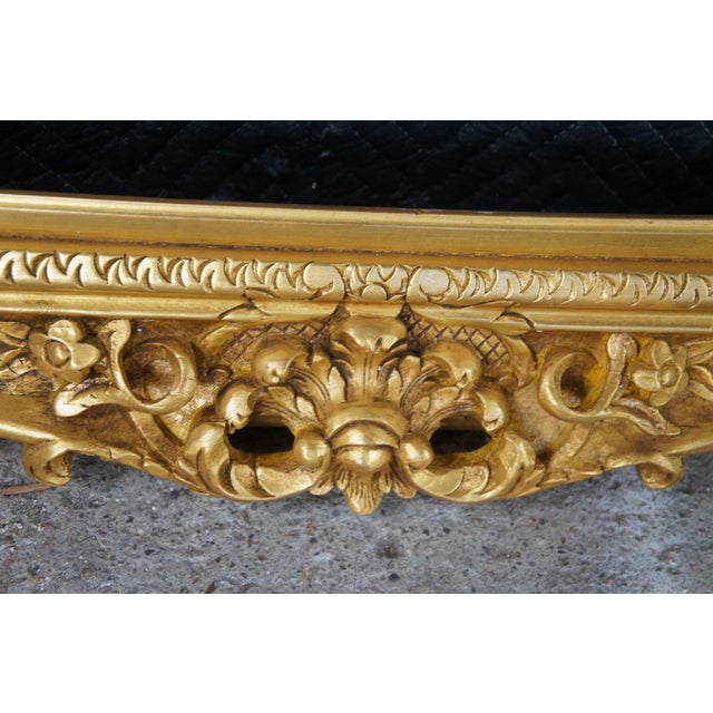Baroque Rococo Gold Gilt Picture Oil Painting Mirror Frame Fits 24 X 30 For Sale - Image 9 of 11