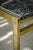 Metal Mid-Century Italian Modern Brass Coffee Table with Stone Top, 1970s For Sale - Image 7 of 18
