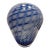 Heavy 7lb Giulio Radi Avem Murano Blue Reticello Bullicante Glass Vase Documents For Sale