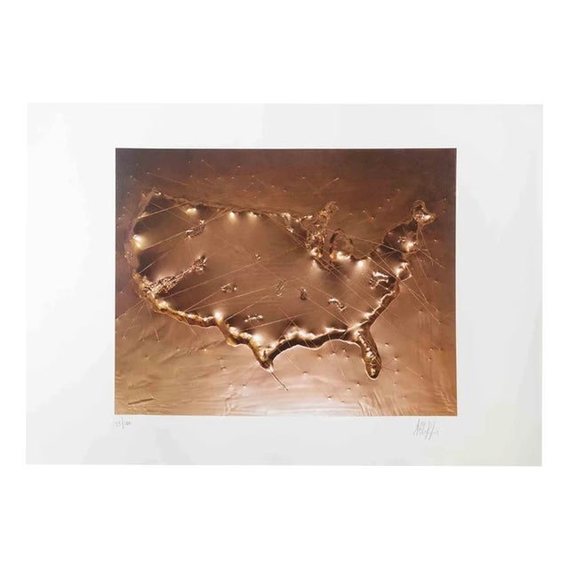 Aldo Palma, Revisiting the US, 2018, Screenprint For Sale