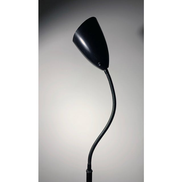 Vintage Kurt Versen Attributed Gooseneck Bullet Floor Lamp For Sale In Chicago - Image 6 of 8