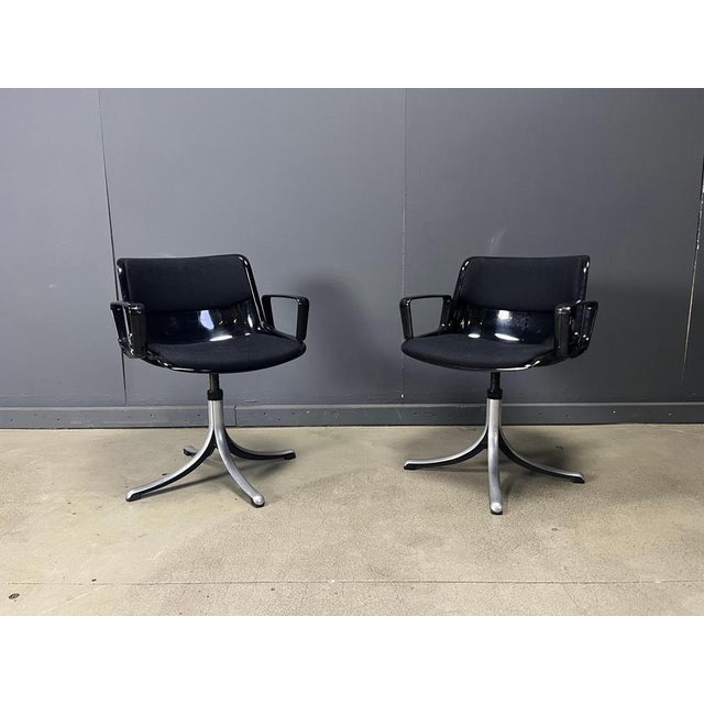 Tecno Modus Chairs by Osvaldo Borsani for Tecno, 1970s, Set of 2 For Sale - Image 4 of 11