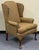 Purple Late 20th Century Upholstered Wingback Chairs - A Pair For Sale - Image 8 of 12