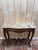 Louis XV Console Table in Carved Walnut with Breccia Marble Top, 1920s For Sale - Image 4 of 7