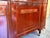 Art Deco Desk in Burl Walnut. Beautiful Desk with two faces. In one side you can use like a desk, with five drawers and...