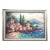 Framed Original Seascape Painting Italy Landscape Wall Decor by Valeriya Serova For Sale
