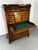 Biedermeier Oak and Mahogany Secretaire, 1860s For Sale - Image 3 of 18