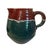 Vintage Bill Stewart Green & Burgundy Dripware Stoneware Batter Pitcher & Serving Bowl Set For Sale - Image 4 of 6