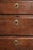 Antique English Oak Secretaire with Leather Top, 1700s For Sale - Image 15 of 16