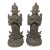 Vintage Silver Alloy Nepalese Standing Maitreya Statues: Dharmachakra Mudra For Sale