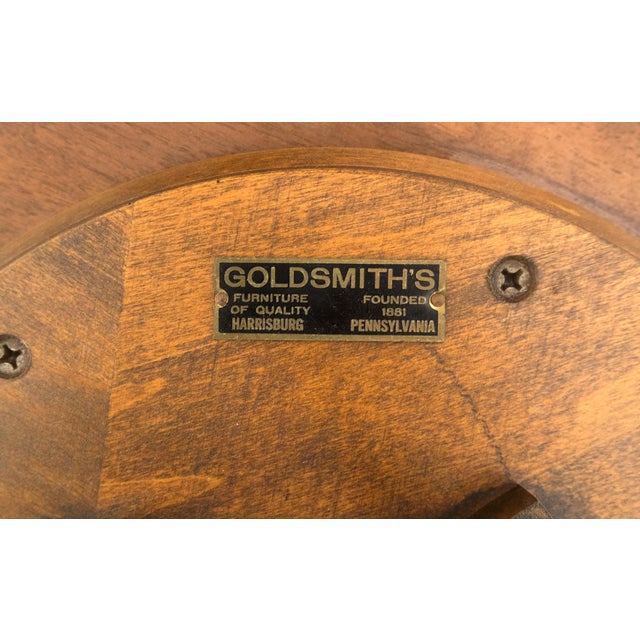 Pair Gallery Burl Wood Top Tripod Bases Side End Occasional Lamp Tables Stands For Sale - Image 6 of 14