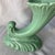 Royal Haeger Vintage Royal Haeger Pottery Cornucopia Vase Light Green For Sale - Image 4 of 6