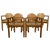 Pine Dining Chairs attributed to Rainer Daumiller, 1970s, Set of 10 For Sale