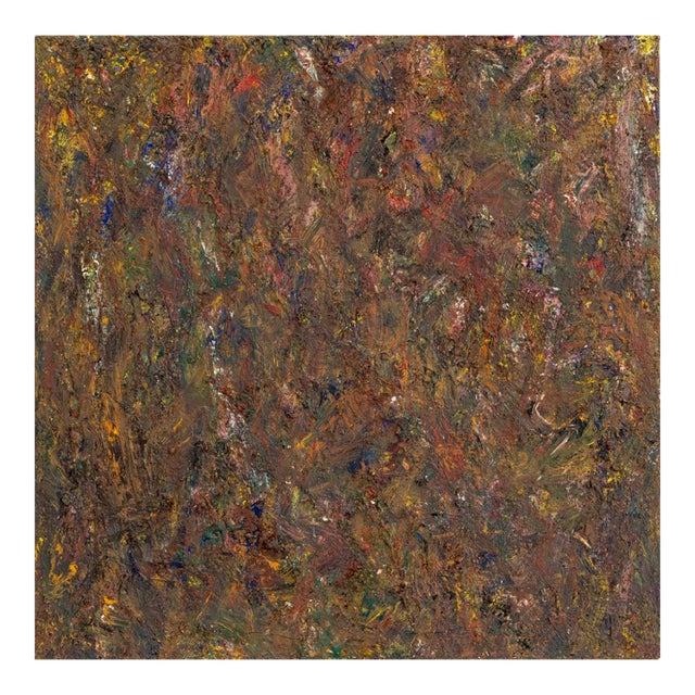 Andy Miller Abstract Composition Oil on Canvas For Sale