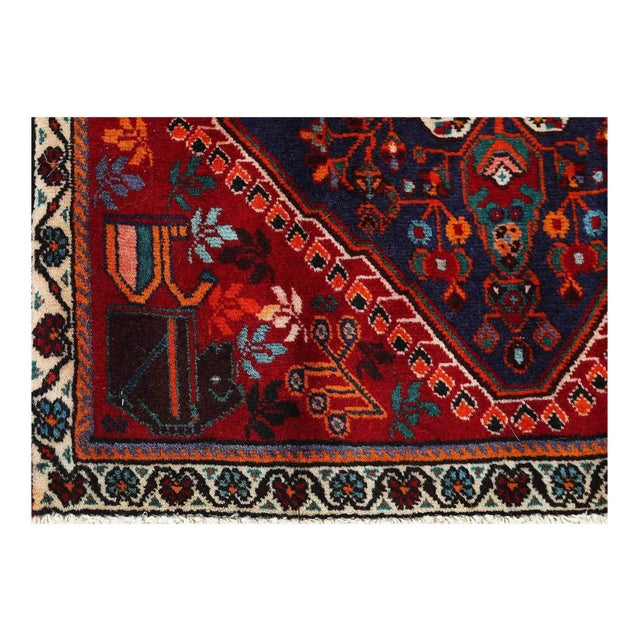 A very attractive and durable carpet woven in the village of Abadeh in southwestern Persia. The pattern is influenced by...
