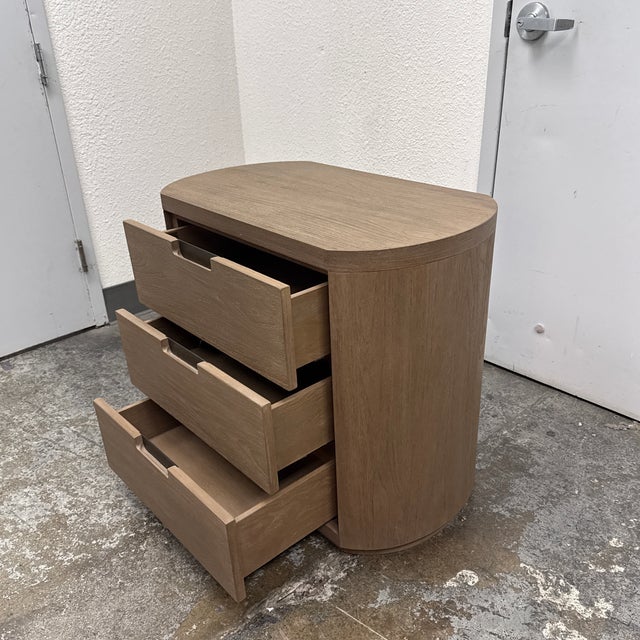 Brown Brownstone Furniture Palmer Nightstand For Sale - Image 8 of 12