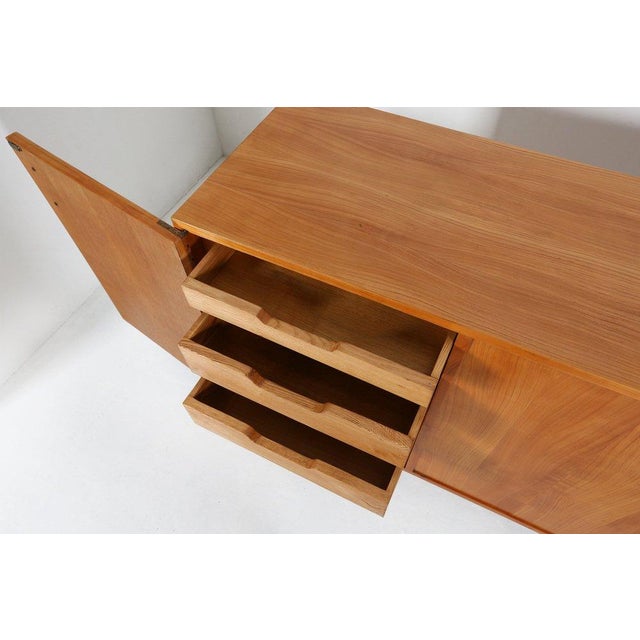 Mid-Century French Sideboard in Cherrywood, 1950s For Sale - Image 13 of 18