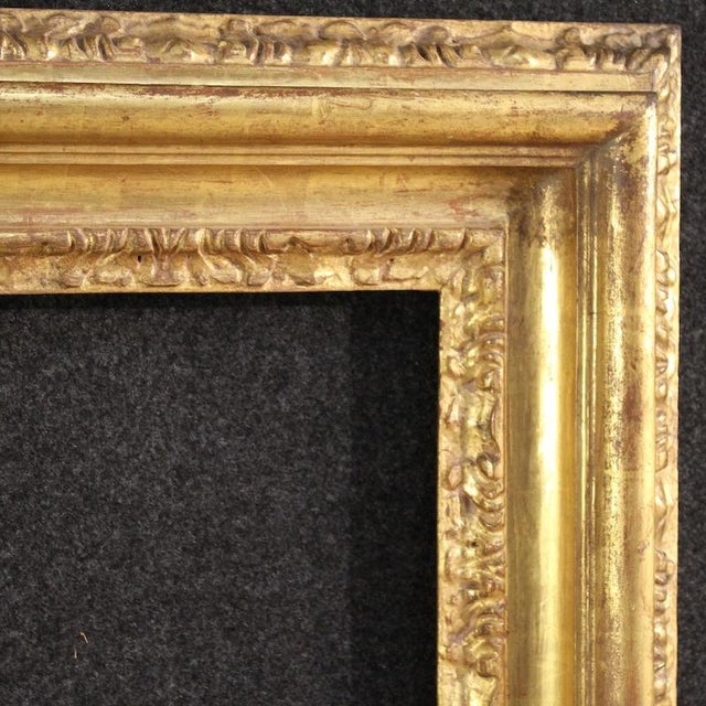 Gold 20th Century Gilded Frame, 1950 For Sale - Image 8 of 15