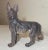 Ceramic Vintage Dahl Jensen 1087 Copenhagen Denmark Porcelain German Shepherd Dog Statue For Sale - Image 7 of 13