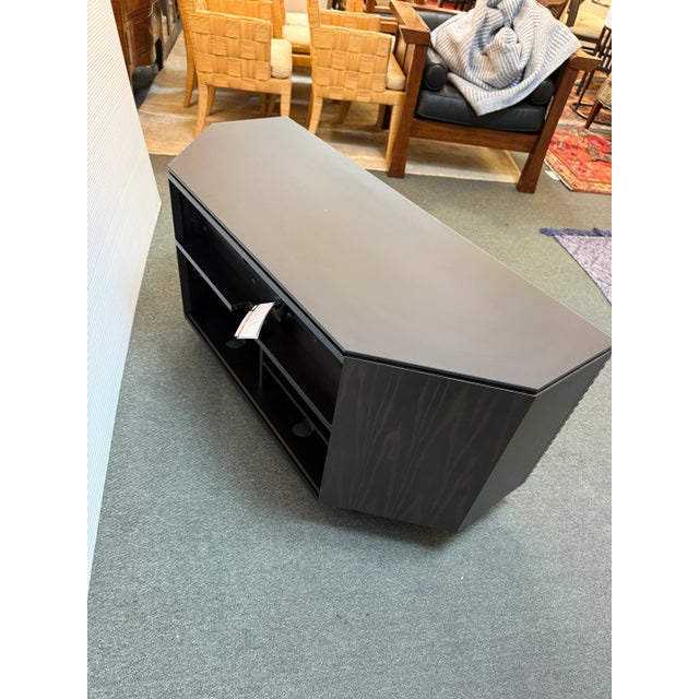 Contemporary Matthew Weatherly for B D I Corridor Corner Media Cabinet For Sale - Image 3 of 12