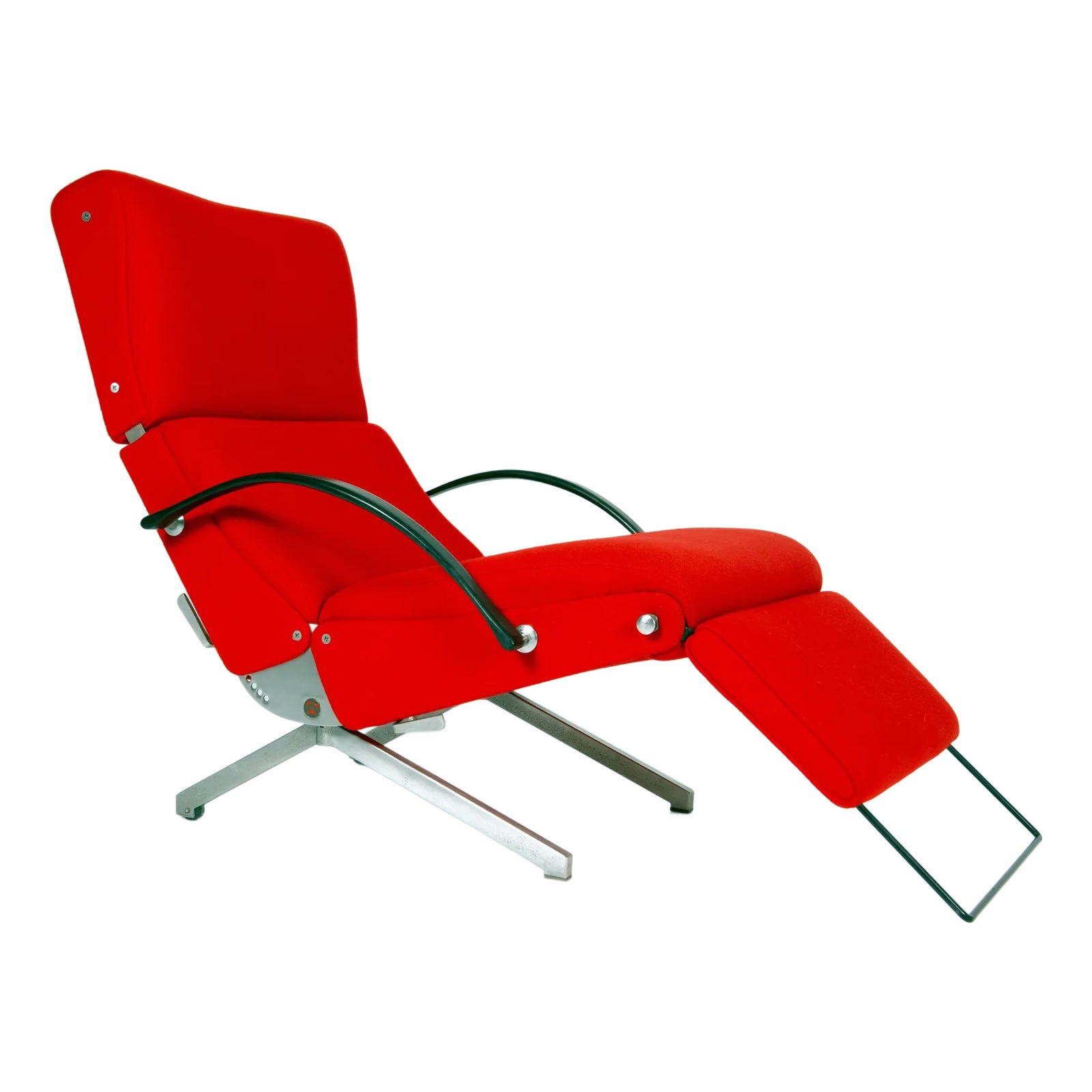 P40 Lounge Chair by Osvaldo Borsan for Tecnoi, 1950s | Chairish