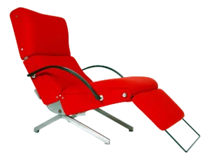 P40 Lounge Chair by Osvaldo Borsan for Tecnoi, 1950s