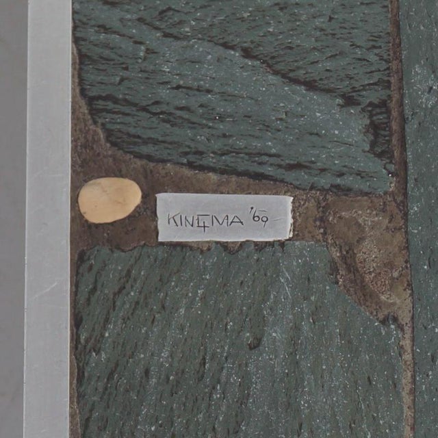 Brutalist Coffee Table with Aluminum Edge by Paul Kingma, 1960s For Sale - Image 10 of 12